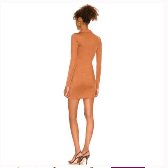 NWT Camila Coelho Cera Dress in Chestnut Brown Size Small - Picture 4 of 4